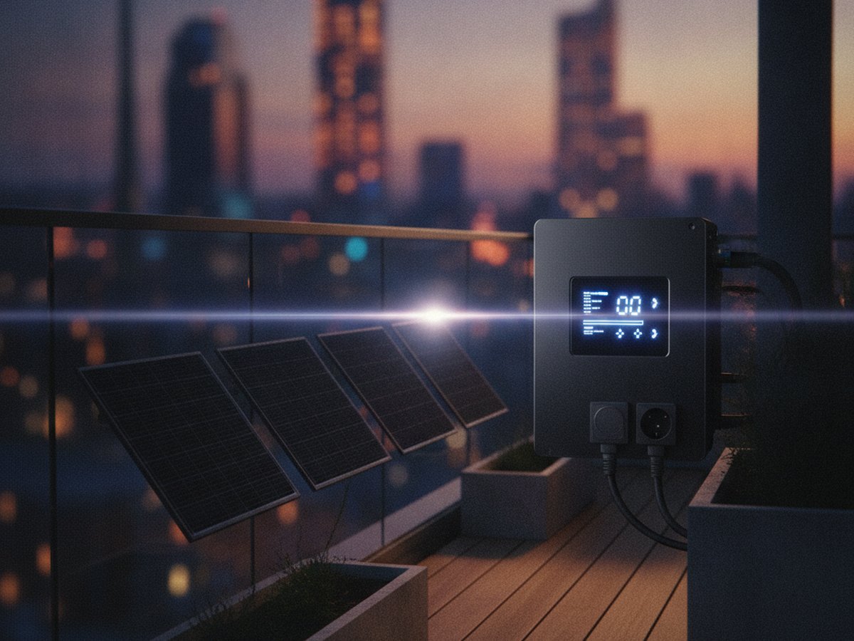 Balkonkraftwerk-Speicher hinter Wechselrichter? - Wie installiert man eine Mini-Solaranlage mit Speicher?
